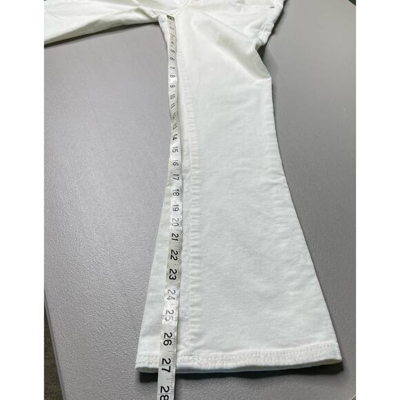 Girl's Justice Bootcut Corduroy  Jeans Low Rise Cotton Blend Stretch White 12 R - Picture 12 of 16
